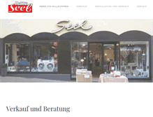 Tablet Screenshot of elektro-seel.de